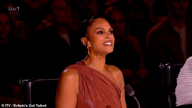 Alesha Dixon’s Burgundy Catsuit Sparks Confusion Among Britain’s Got Talent Fans During Live Semi-Final