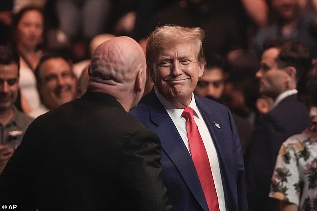 Dana White Declares Donald Trump the Greatest Fighter and Most Resilient Human at UFC Event in New Jersey