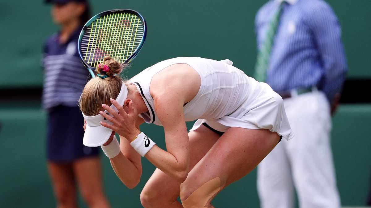 Harriet Dart wins an emotional three-set thriller against Katie Boulter at the All England Club