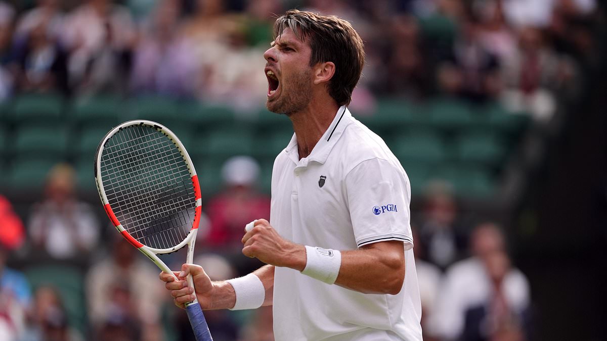 Cameron Norrie Shines Bright with Commanding Wimbledon Victory over Rising Star Jack Draper on Court No 1