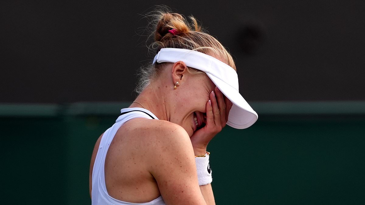 British Tennis Hope Harriet Dart Suffers Gut-Wrenching Wimbledon Exit as Xinyu Wang Clinches Victory in Rollercoaster Match on No 2 Court