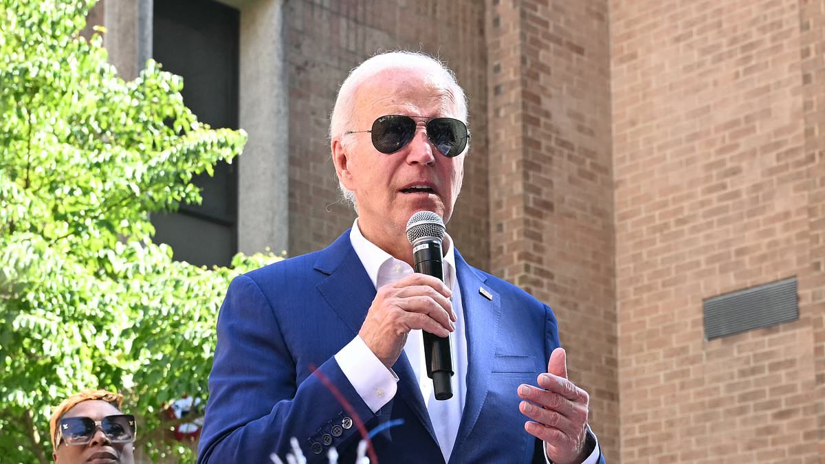 President Joe Biden Holds Ice Cream Social in Harrisburg to Woo Pennsylvania Voters Amid Declining Approval