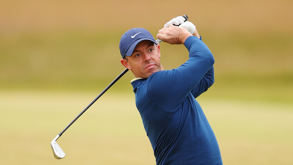 Northern Irish Golfer Rory McIlroy Makes Triumphant Comeback to Golf After Personal Turmoil and US Open Heartbreak, Supported by Wife Erica Stoll at Renaissance Club