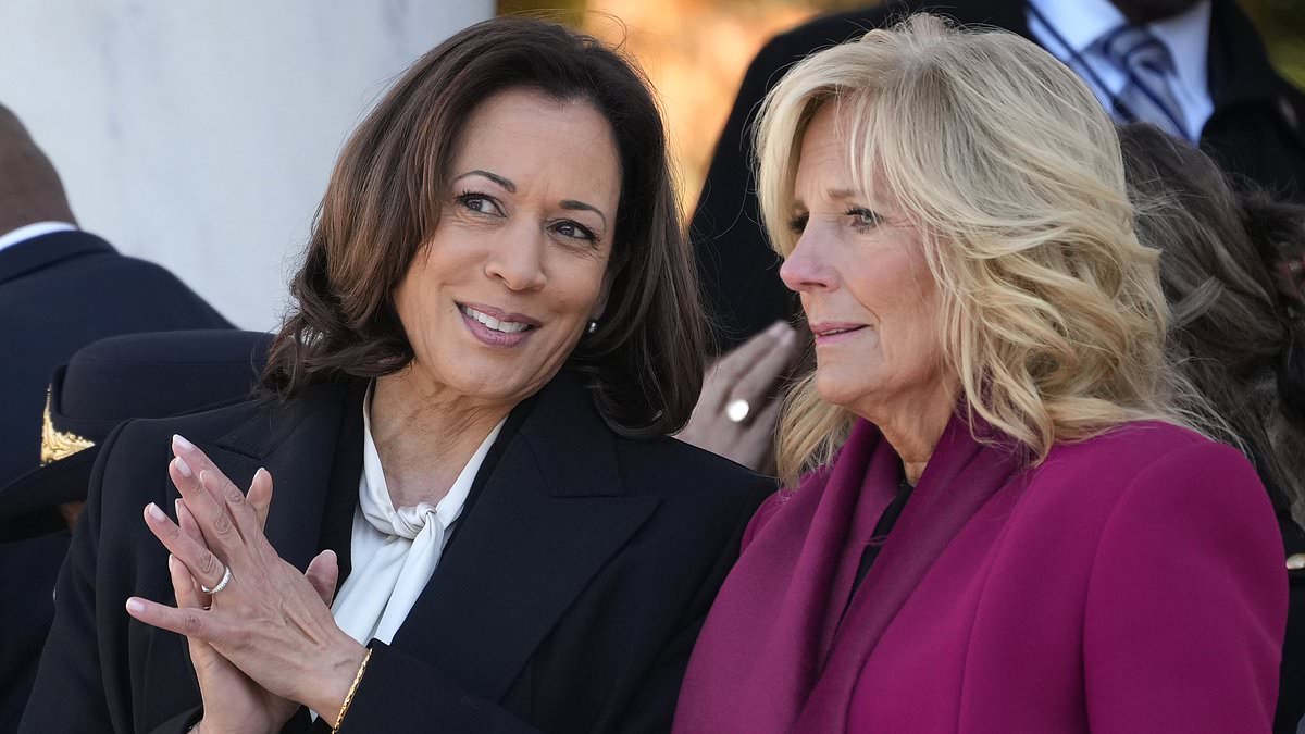 Jill Biden’s Deep-Seated Opposition to Kamala Harris Shapes Joe Biden’s Political Future Amid Growing Calls for Presidential Withdrawal in Washington