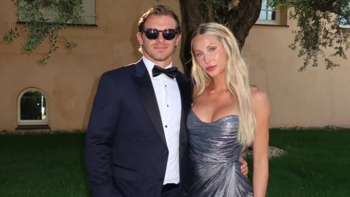 Alix Earle and Braxton Berrios Embrace NFL Off-Season Bliss with European Escapade in St. Tropez, Flaunting Lavish Wedding Attire