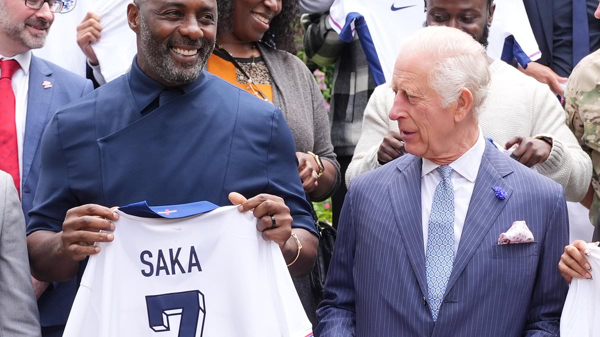 King Charles and Idris Elba Join Forces at St James’s Palace to Support England Team and Discuss Future of the King’s Trust