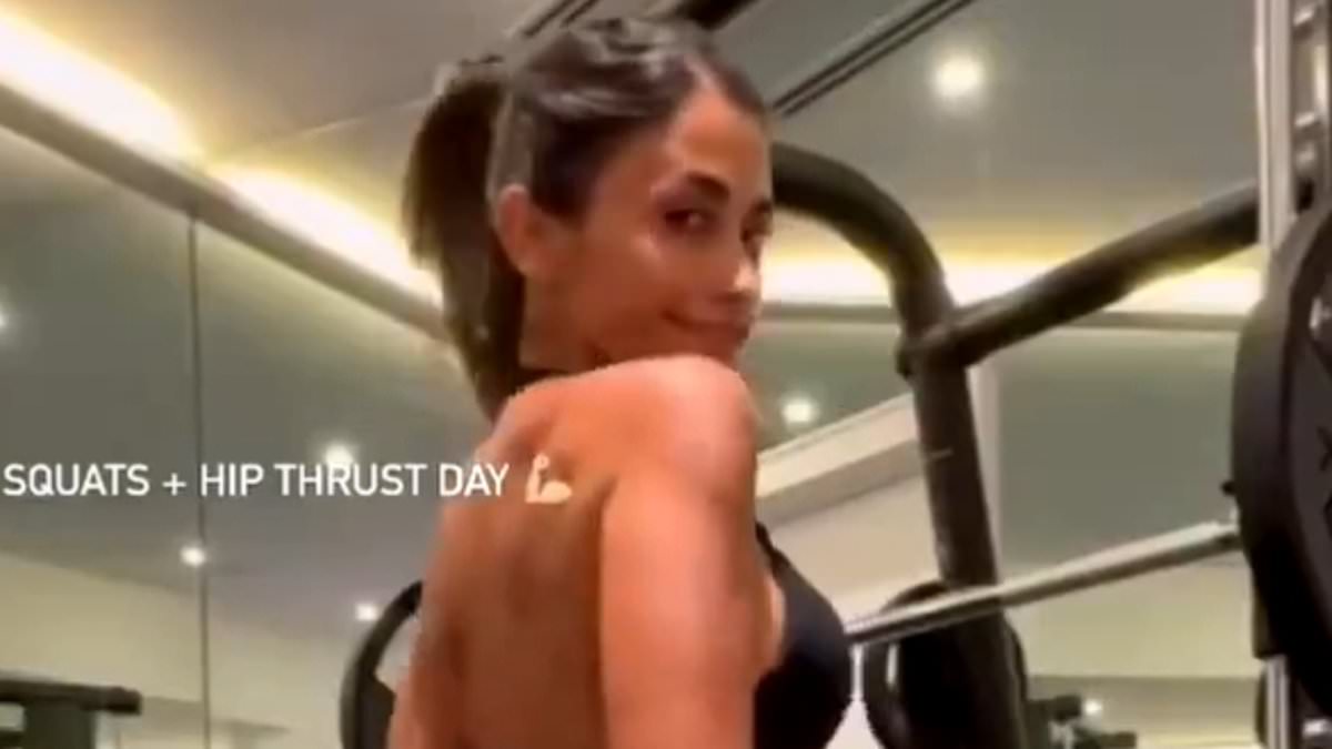 Lionel Messi’s Wife Antonela Criticized on Social Media for Posting Squat Video from Miami Gym