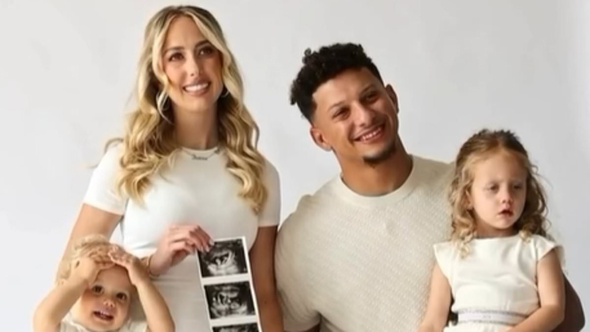 Patrick Mahomes and Wife Brittany Joyfully Announce Third Pregnancy on Instagram, Sharing Heartwarming Family Moment