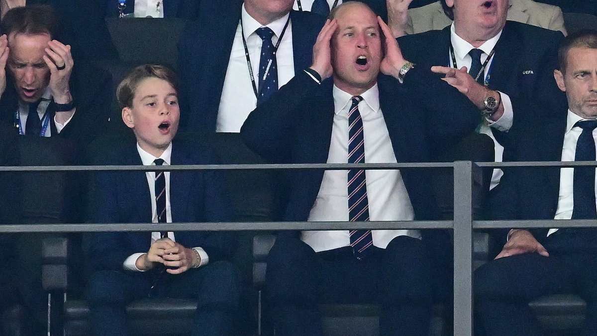 Prince William and Prince George Show Heartbreak and Hope at Euro 2024 Final in Berlin