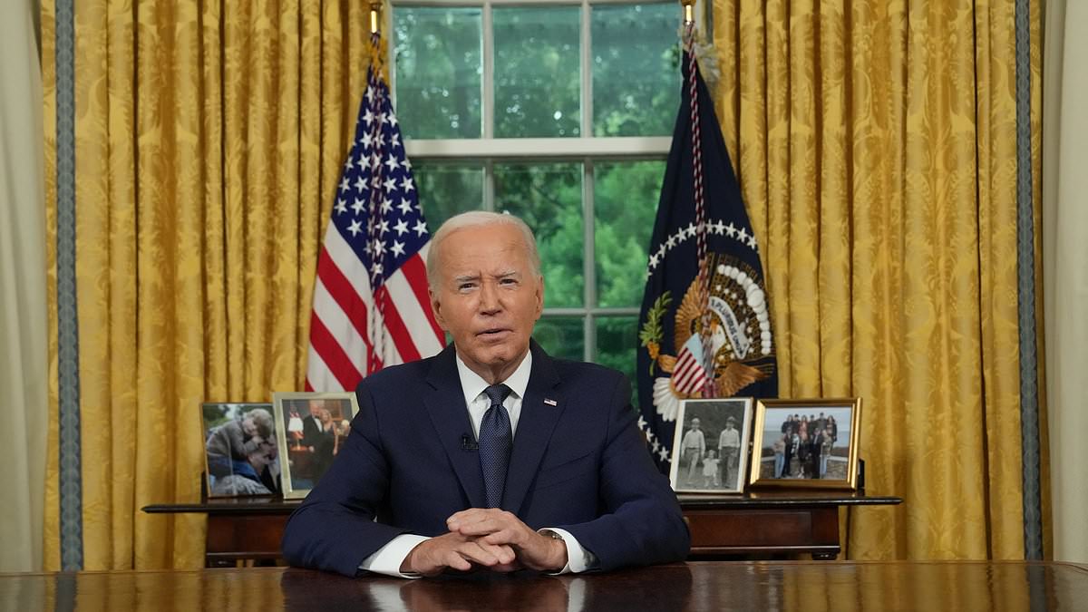 President Biden Urges National Calm Amid Political Turmoil Following Trump Assassination Attempt in Oval Office Address from Washington D.C.