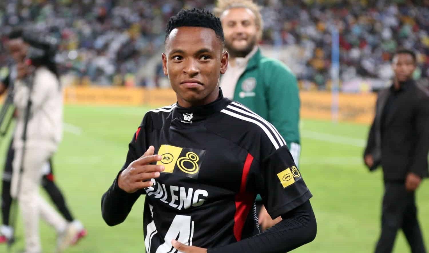 Lucky Lekgwathi praises Relebohile Mofokeng’s discipline and humility as key to his success with Orlando Pirates in Johannesburg